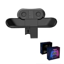 Extension Keys Turbo Adapter For SONY PS4 Gamepad Back Button Attachment For DualShock4 Joystick Rear Accessories Feature: 1.10 key mapping, free expansion 2.Turbo burst function 3.Simple to set up and flexible to operate 4.Exquisite size, perfect fit Product introduction: This product is a PS4 Controller Paddles handle extended button, you can customize the mapping of the button function on the back, support the TURBO burst function,plug and play, and bring users a different gaming experience. Key composition: It is composed of 14 digital keys